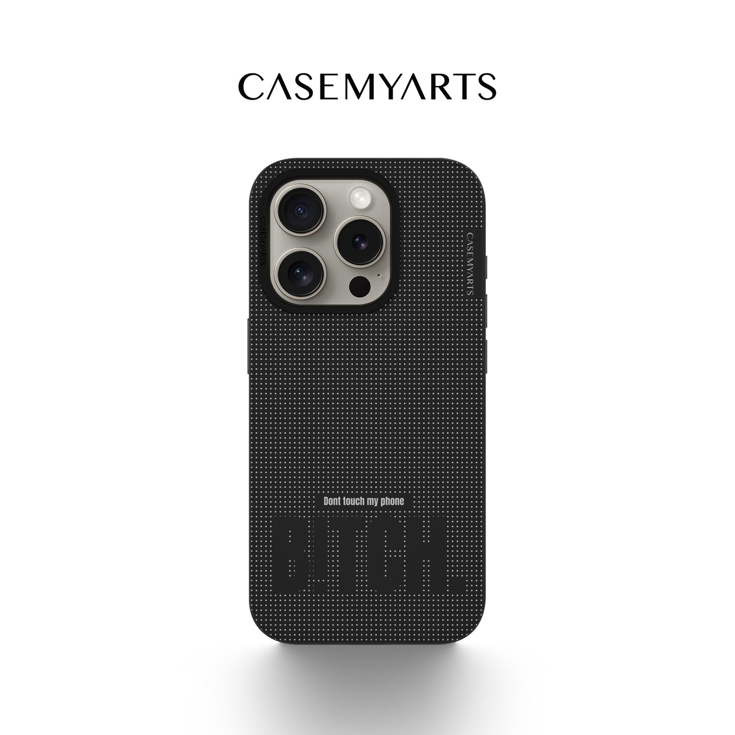 CASEMYARTS Dont touch my phone MagSafe iPhone Case