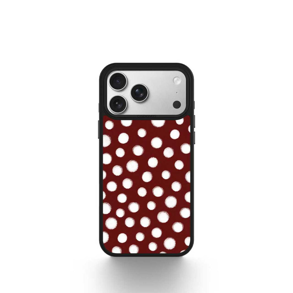 CASEMYARTS Grafitti Polka Dots MagSafe iPhone Case