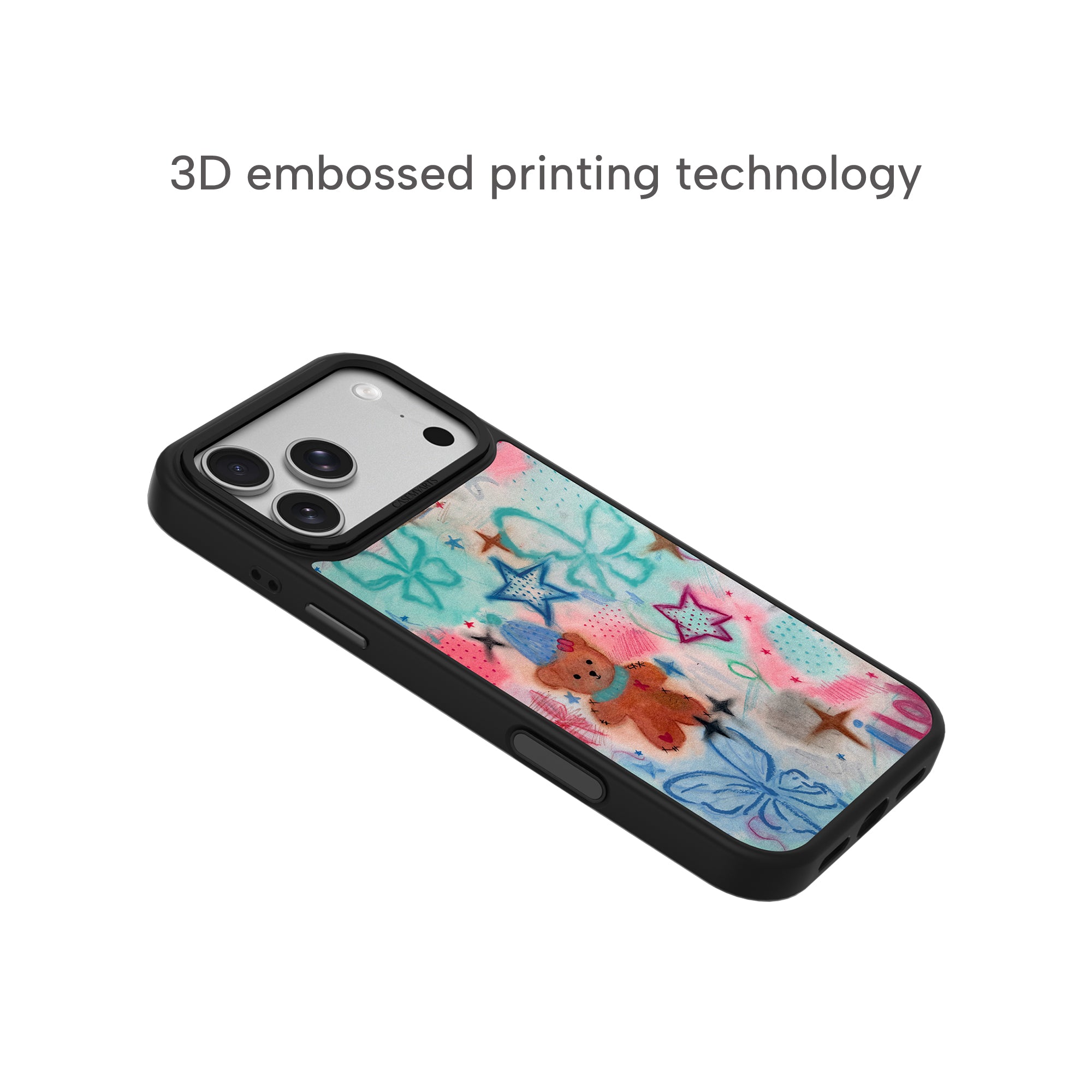 CASEMYARTS Doodle Bear MagSafe iPhone Case