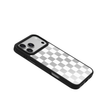CASEMYARTS Chrome Checkerboard MagSafe iPhone Case