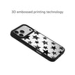 CASEMYARTS Silver Noir Collection MagSafe iPhone Case