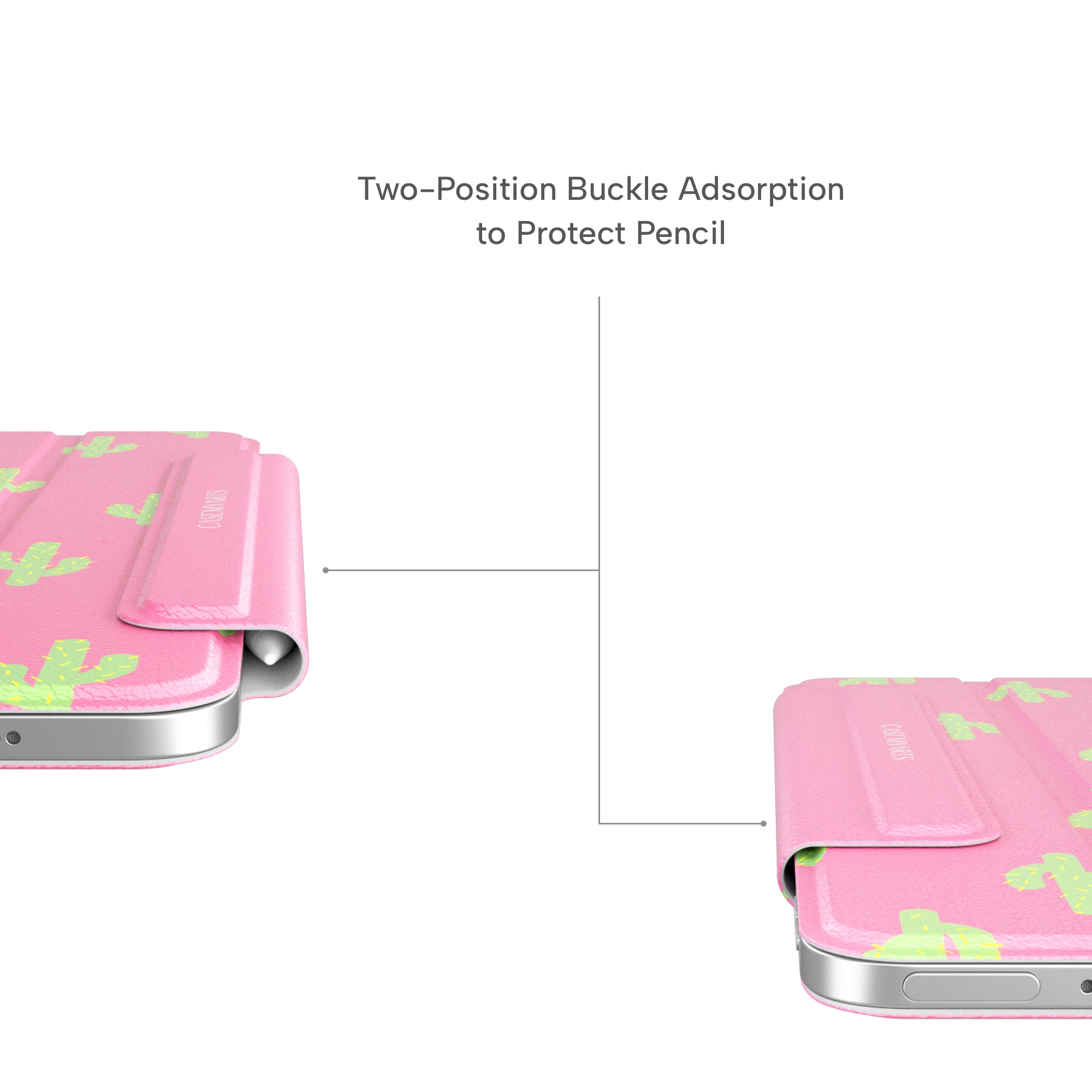 CASEMYARTS Cute Cactus iPad Magnetic Case