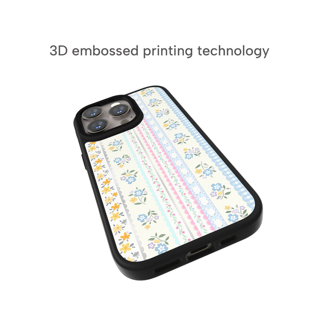 CASEMYARTS Lace Bloom MagSafe iPhone Case