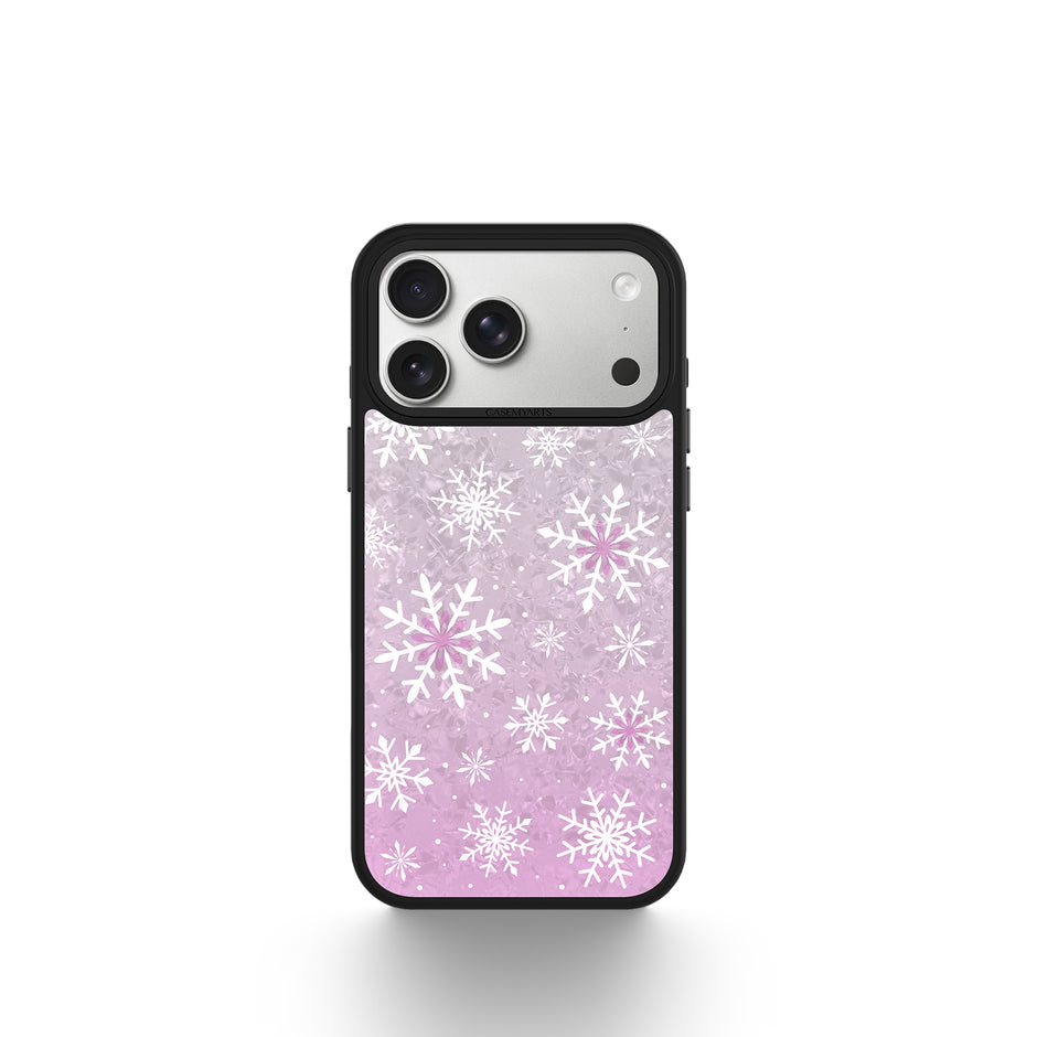 CASEMYARTS Crystal Snowflake MagSafe iPhone Case