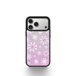 CASEMYARTS Crystal Snowflake MagSafe iPhone Case