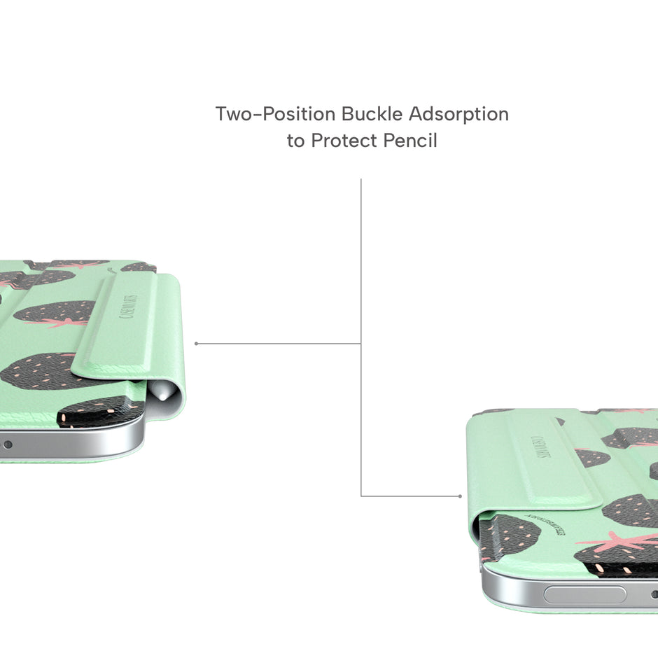 CASEMYARTS Strawberri-licious iPad Magnetic Case