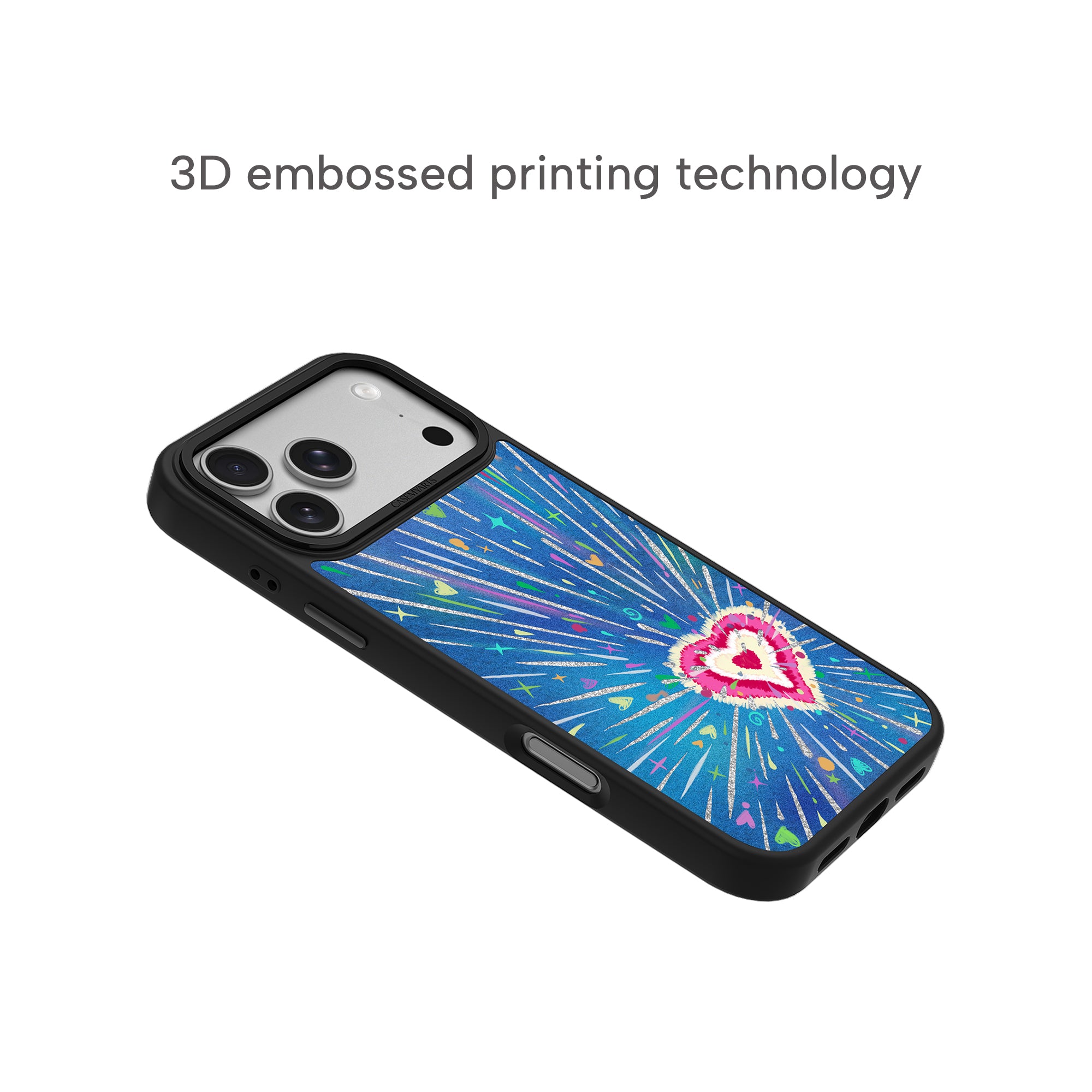 CASEMYARTS Love Burst MagSafe iPhone Case