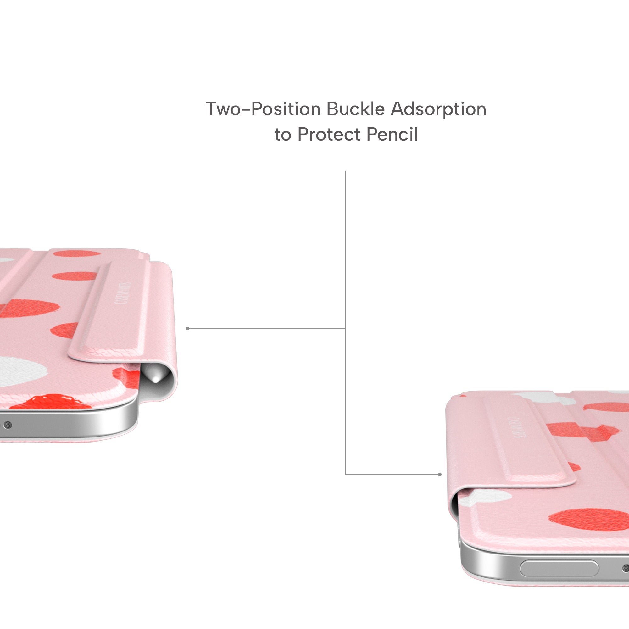 CASEMYARTS Dottie Delight iPad Magnetic Case