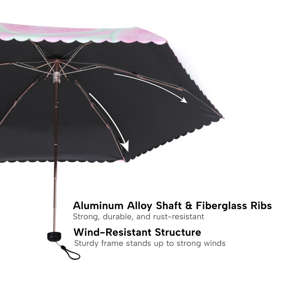 CASEMYARTS Dual Purpose Portable Sun & Rain Umbrella