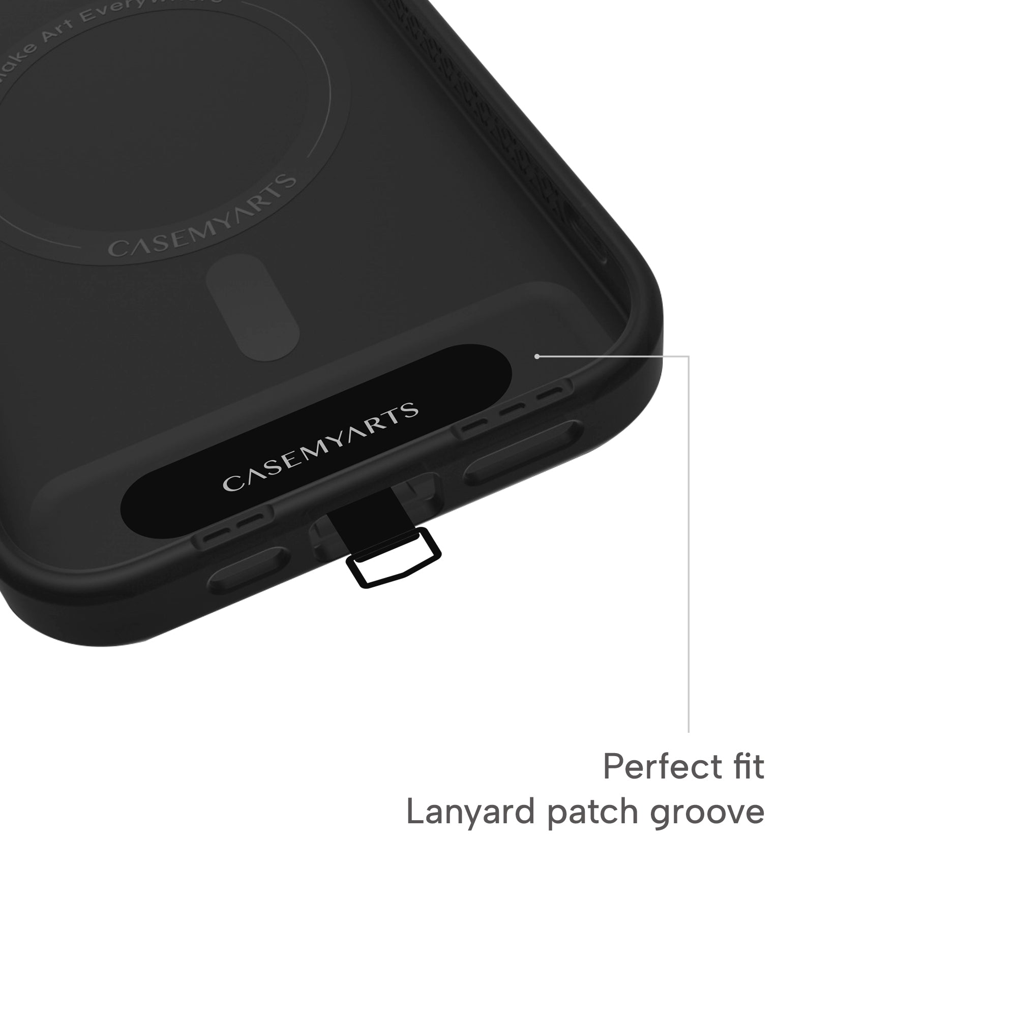 Casemyarts | Smiley sovraccarico | Custodia per iPhone Magsafe
