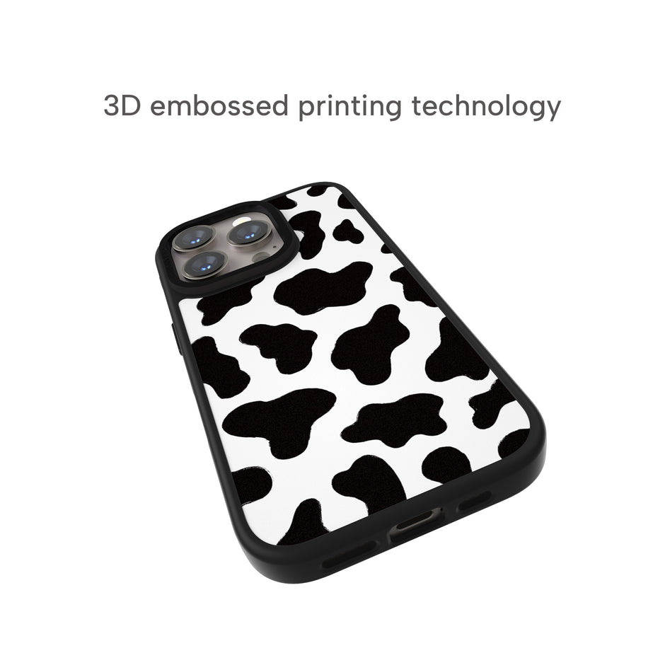 CASEMYARTS 乳牛紋 MagSafe iPhone 手機殼