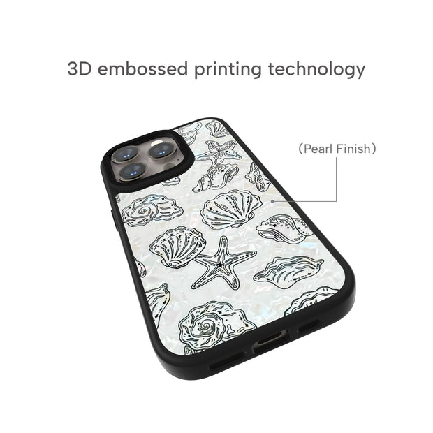 CASEMYARTS Opal Shell MagSafe iPhone Case