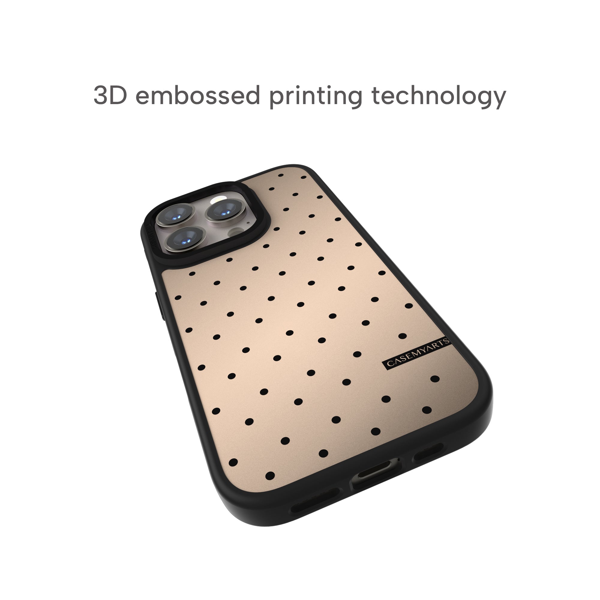 CASEMYARTS Polka Dots MagSafe iPhone Case