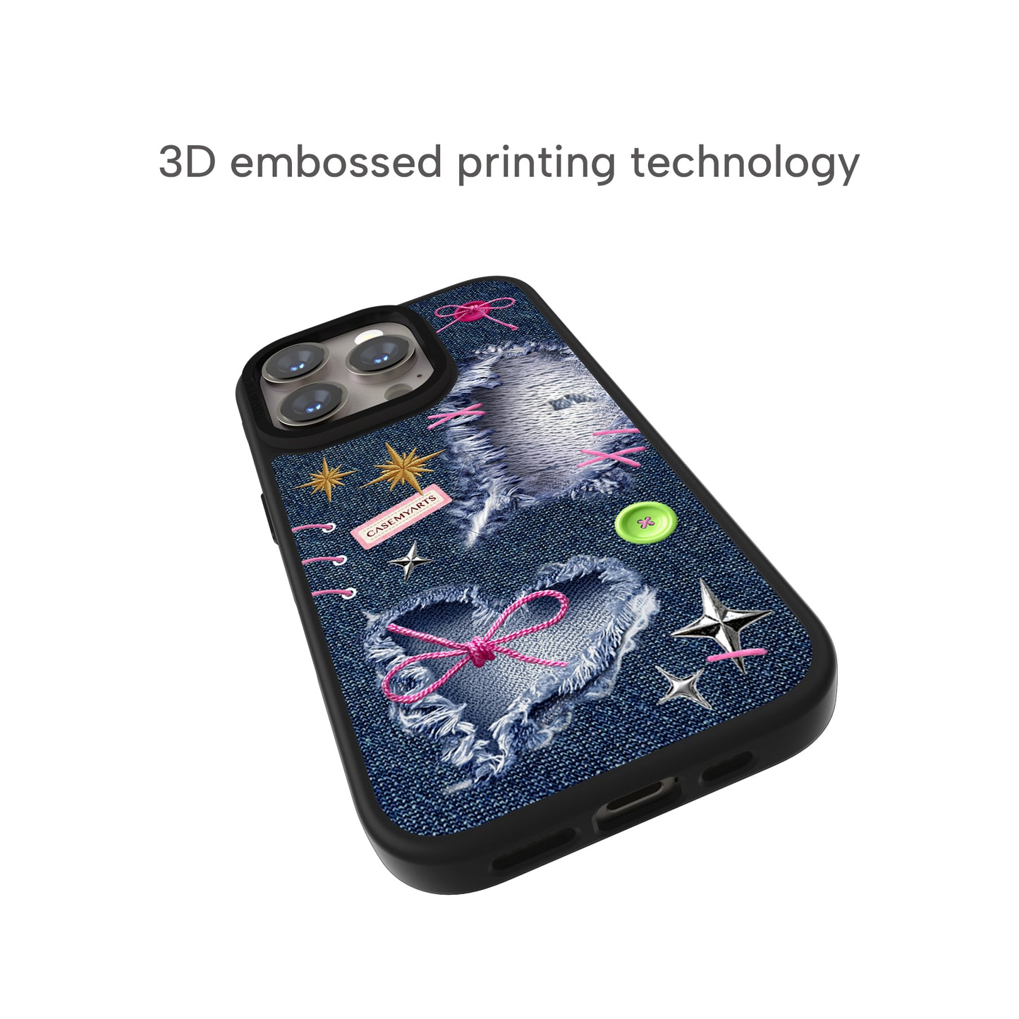 CASEMYARTS | Princess Denim | MagSafe iPhone Case