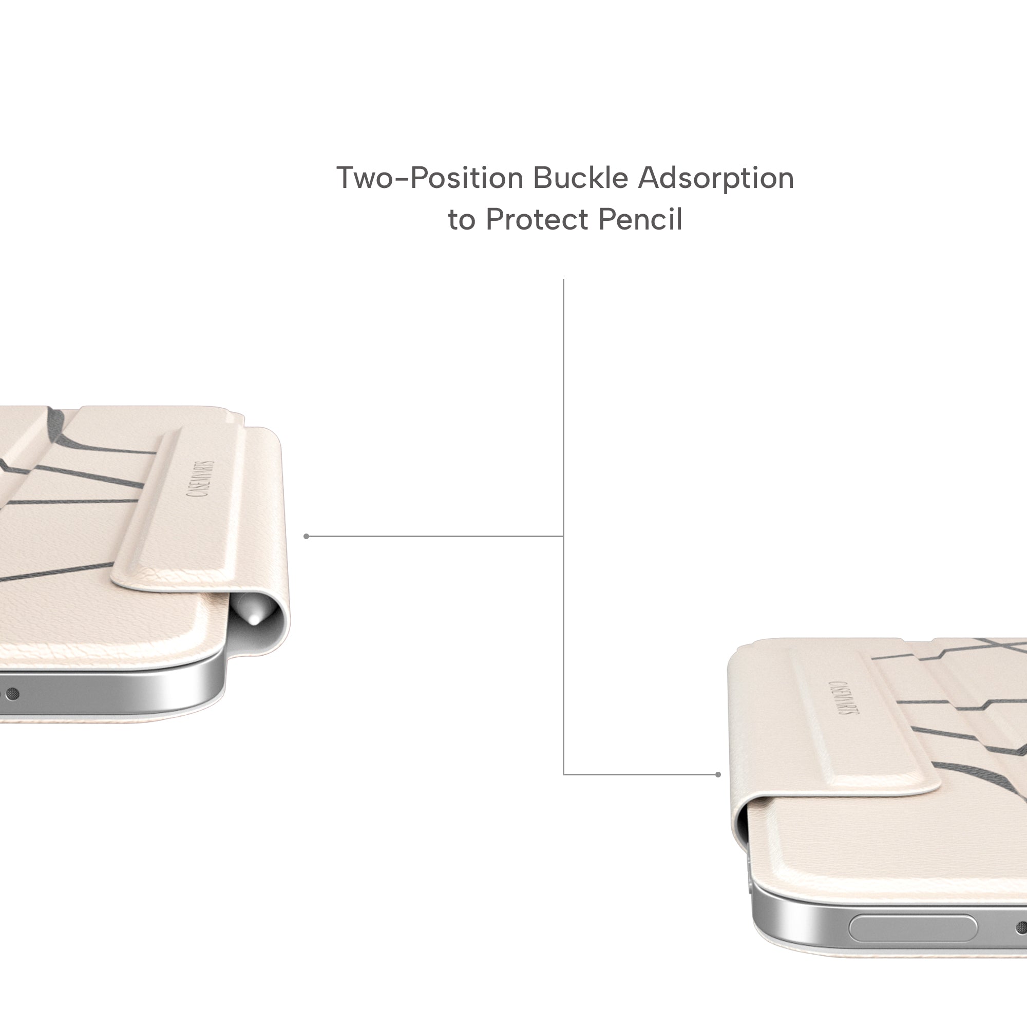 CASEMYARTS Black Line iPad Magnetic Case