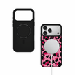 CASEMYARTS Purrfectly Pink Leopard MagSafe iPhone Case
