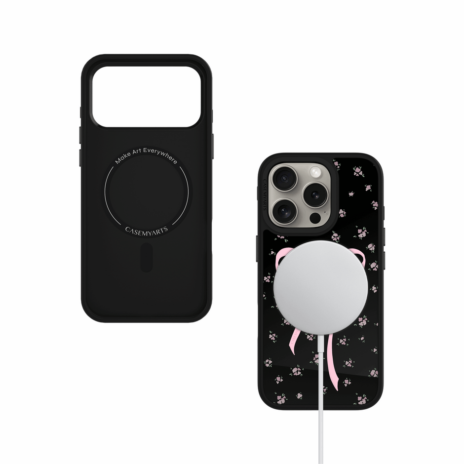 CASEMYARTS Bow-tiful Bloom MagSafe iPhone Case