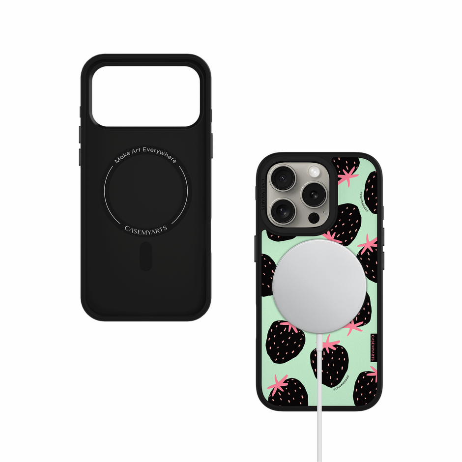 CASEMYARTS Strawberri-licious MagSafe iPhone Case