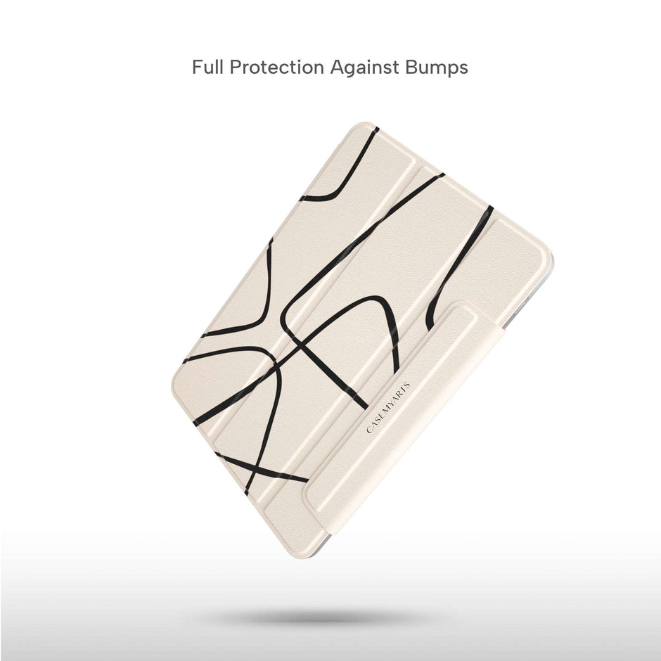 CASEMYARTS Black Line iPad Magnetic Case