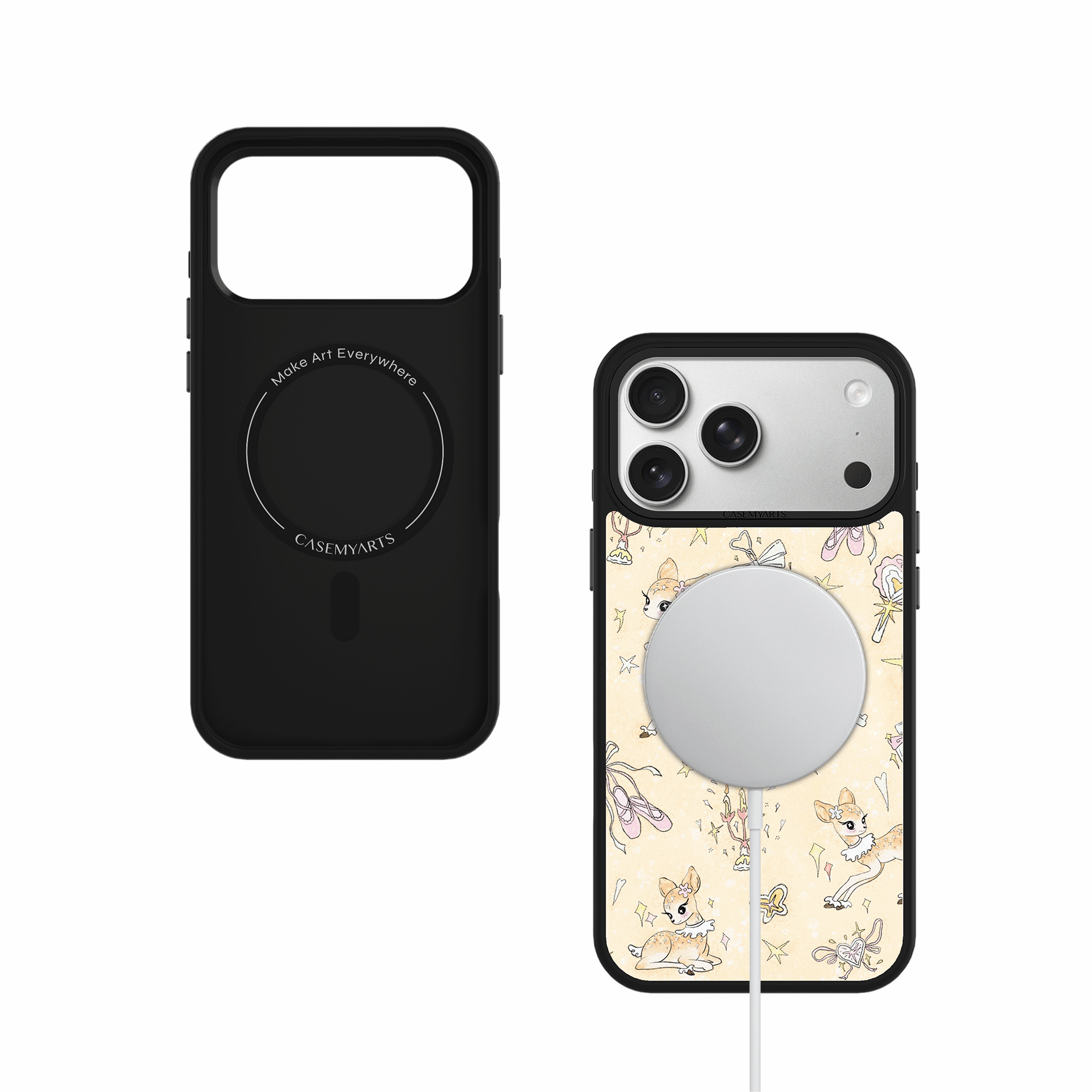 CASEMYARTS Enchanted Doe MagSafe iPhone Case