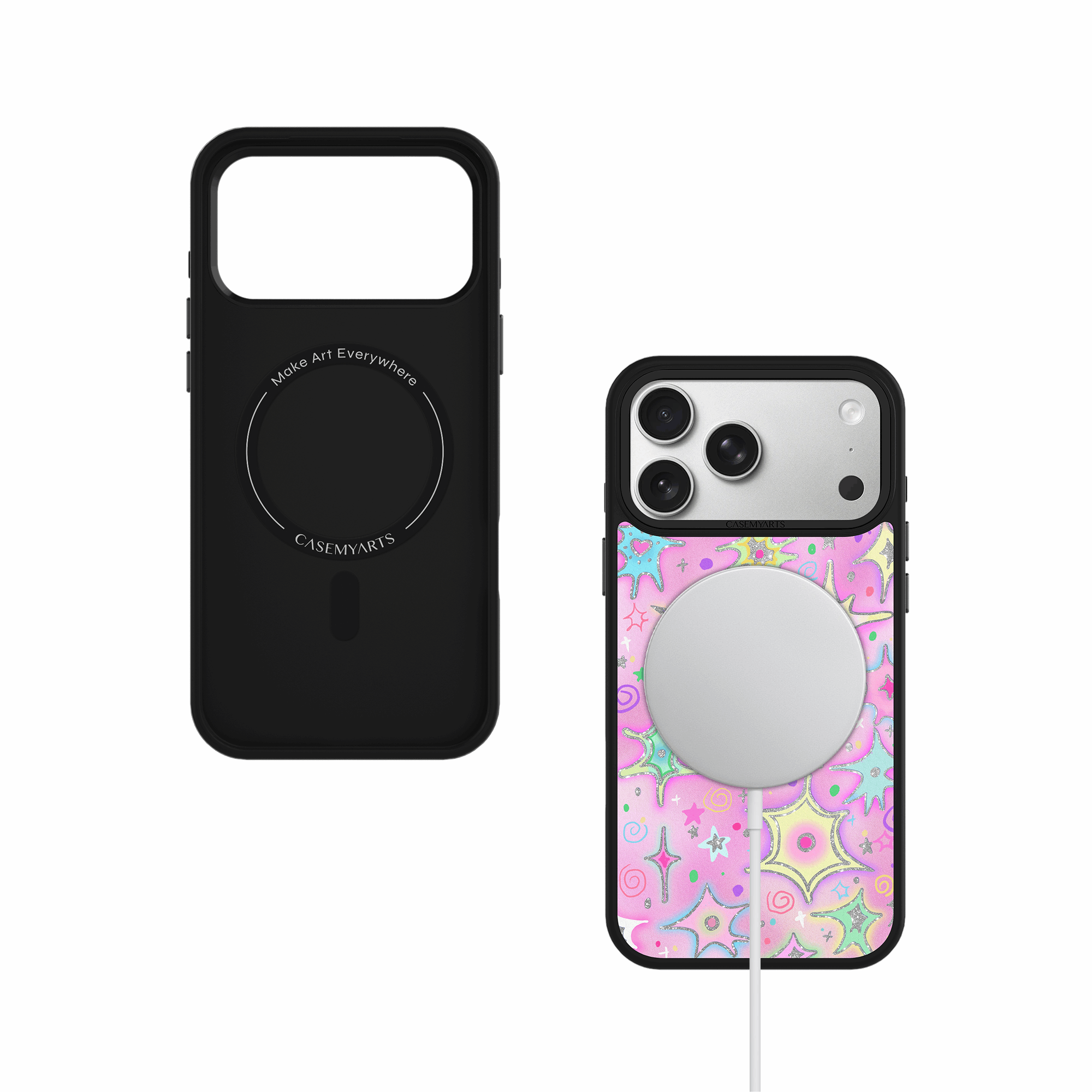 CASEMYART Y2K Neon MagSafe iPhone Case