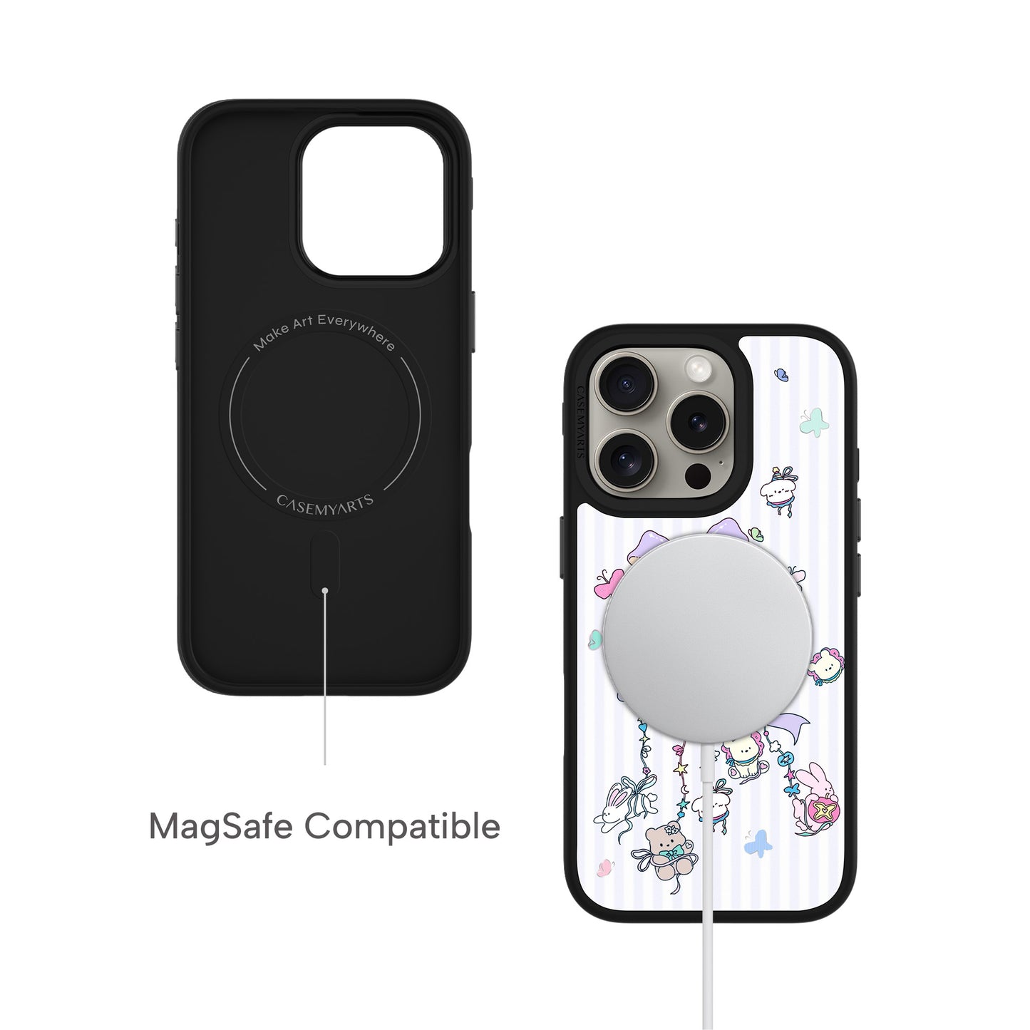 CASEMYARTS | Plush Bell | MagSafe iPhone Case