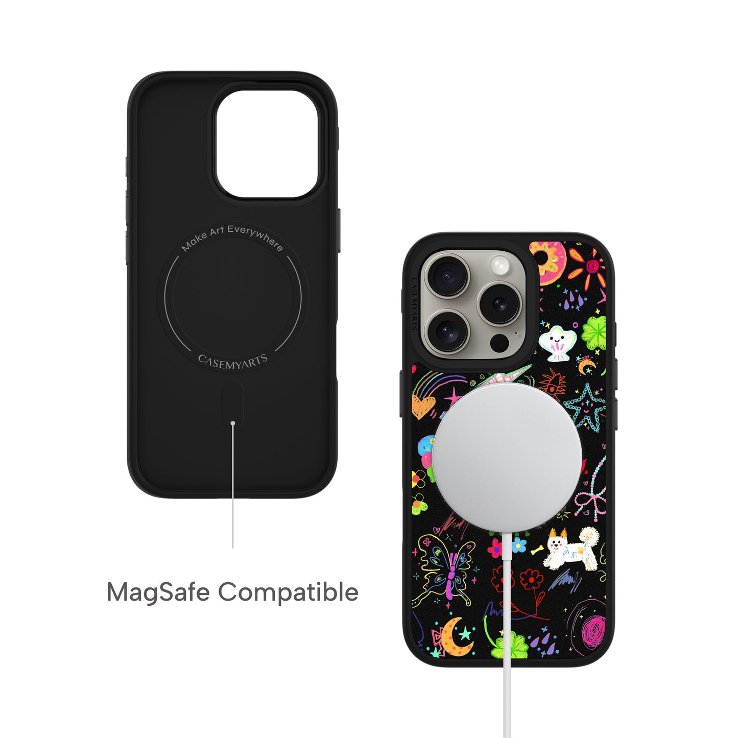 CASEMYARTS | Colour Chaos | MagSafe iPhone Case
