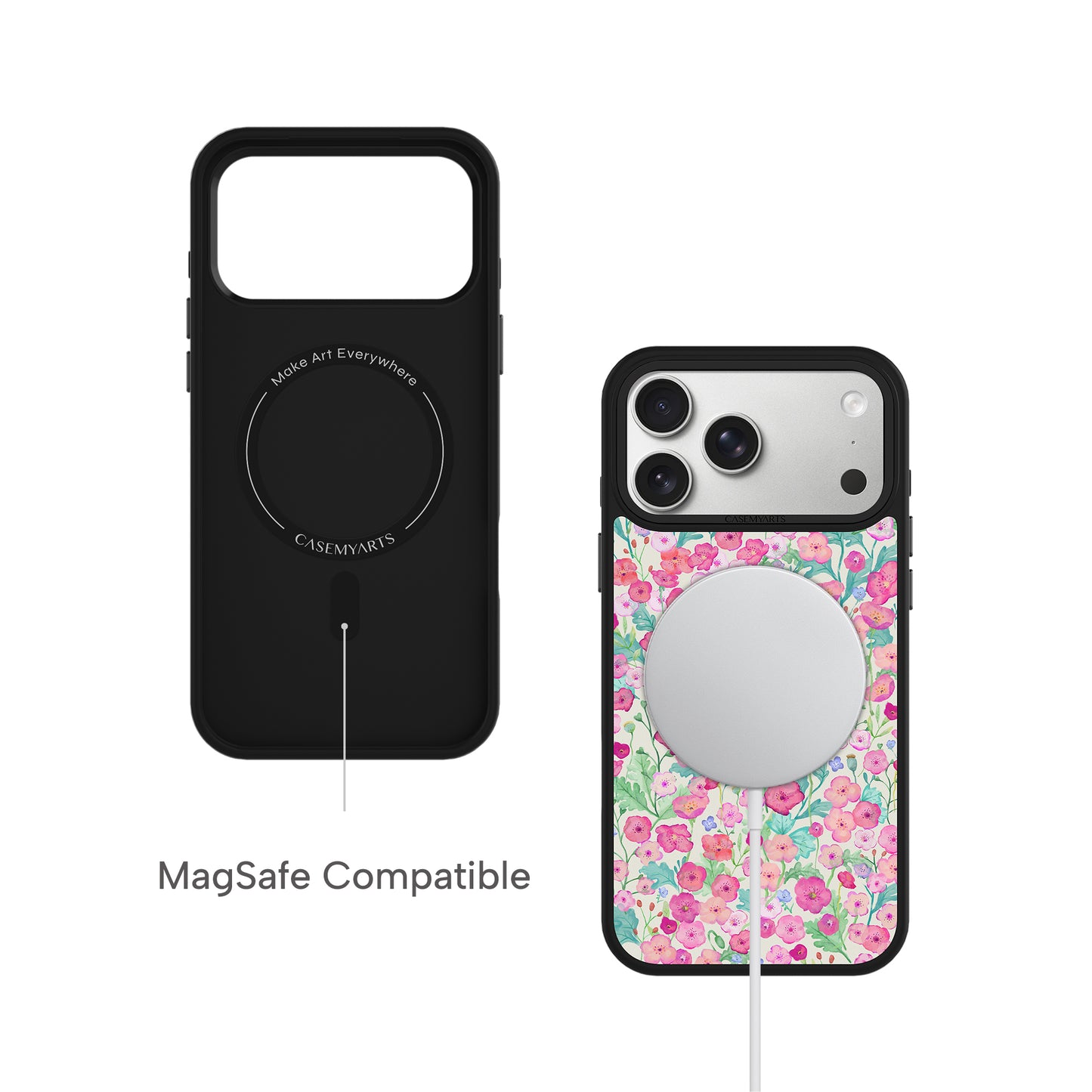 CASEMYARTS | Blooming Petals | MagSafe iPhone Case