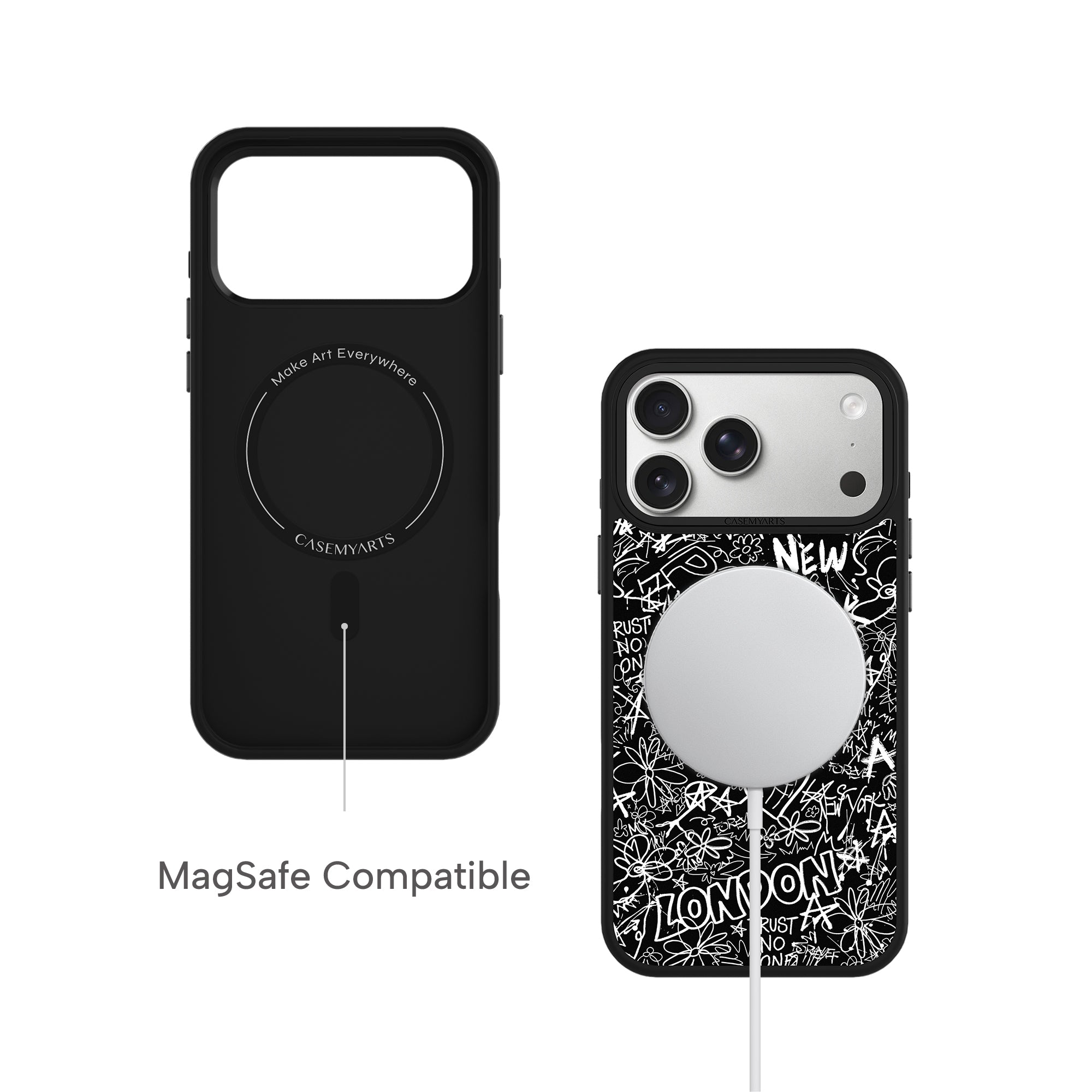 CASEMYARTS City Graffiti MagSafe iPhone Case