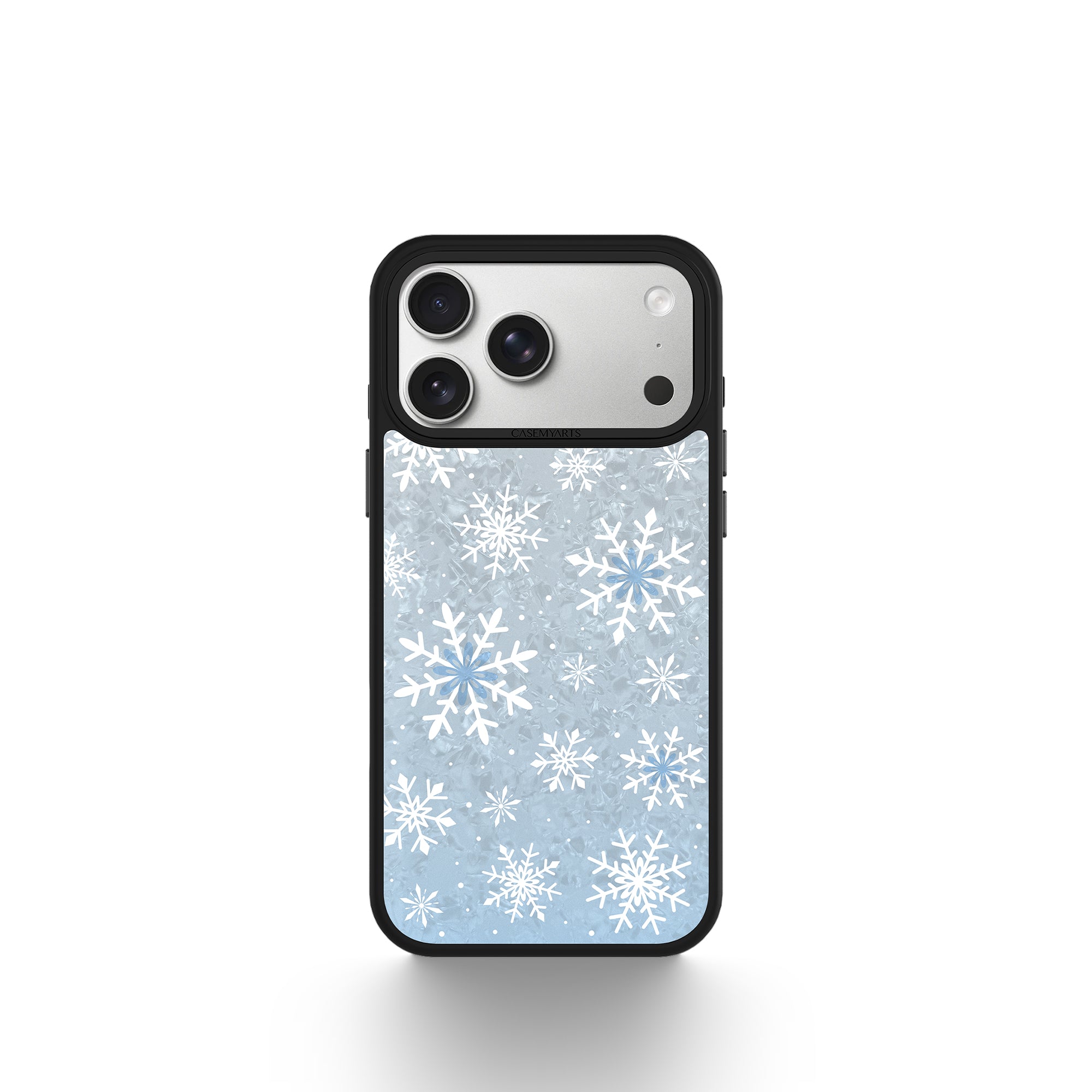 CASEMYARTS Crystal Snowflake MagSafe iPhone Case