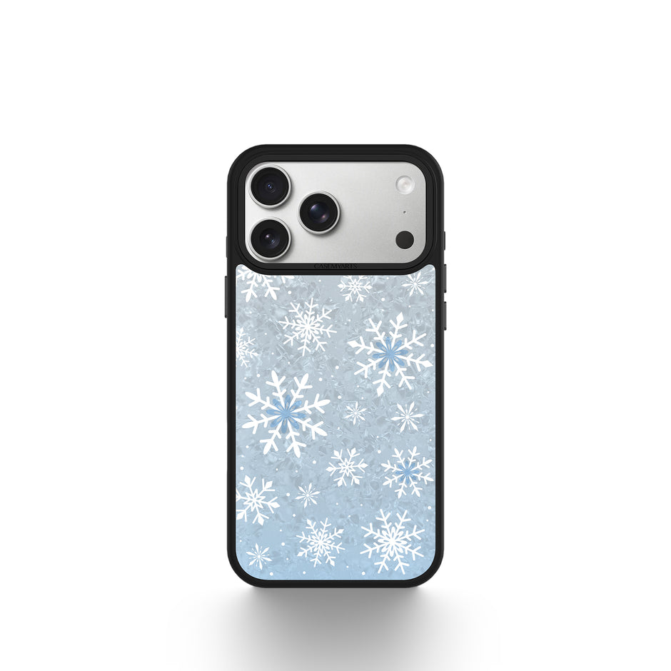 CASEMYARTS Crystal Snowflake MagSafe iPhone Case