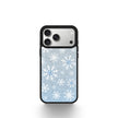 CASEMYARTS Crystal Snowflake MagSafe iPhone Case