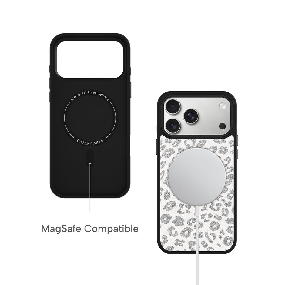 CASEMYARTS New Leopard Collection MagSafe iPhone Case