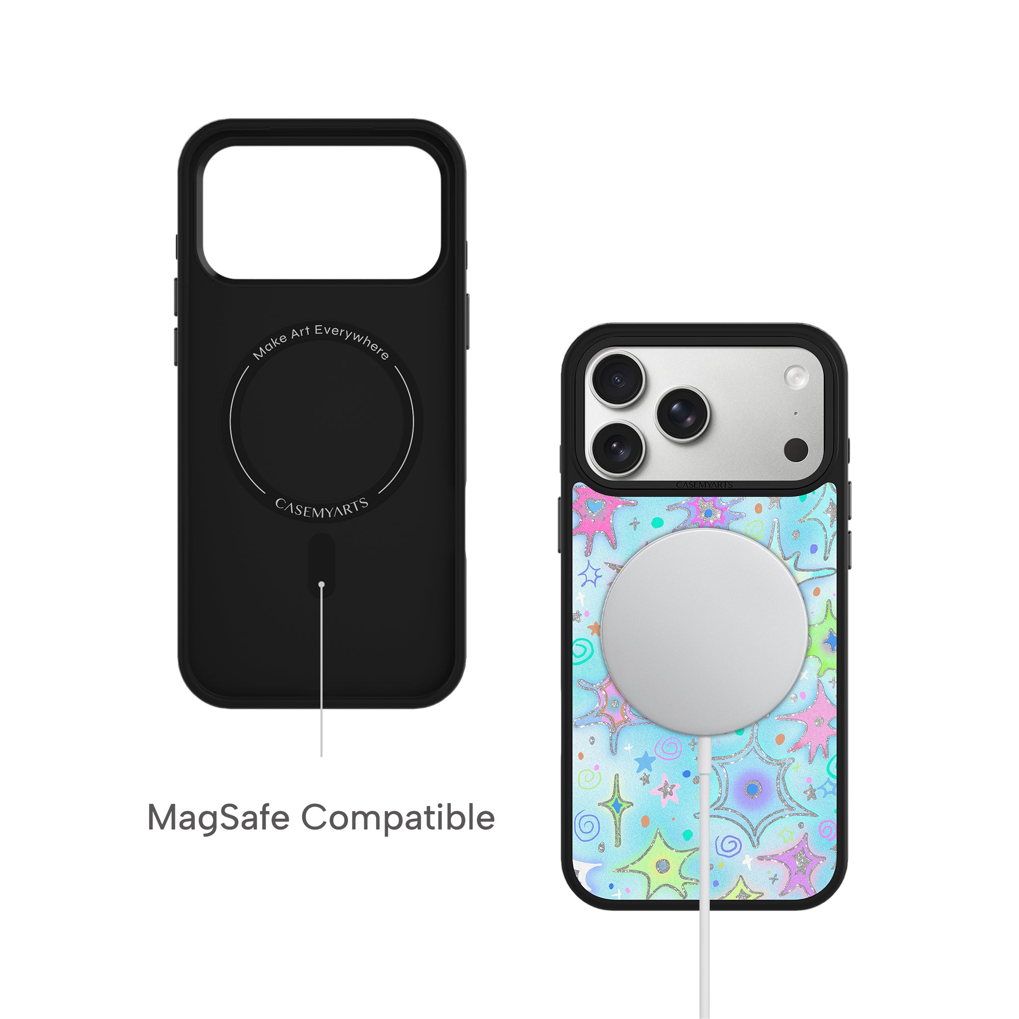CASEMYART Y2K Neon MagSafe iPhone Case