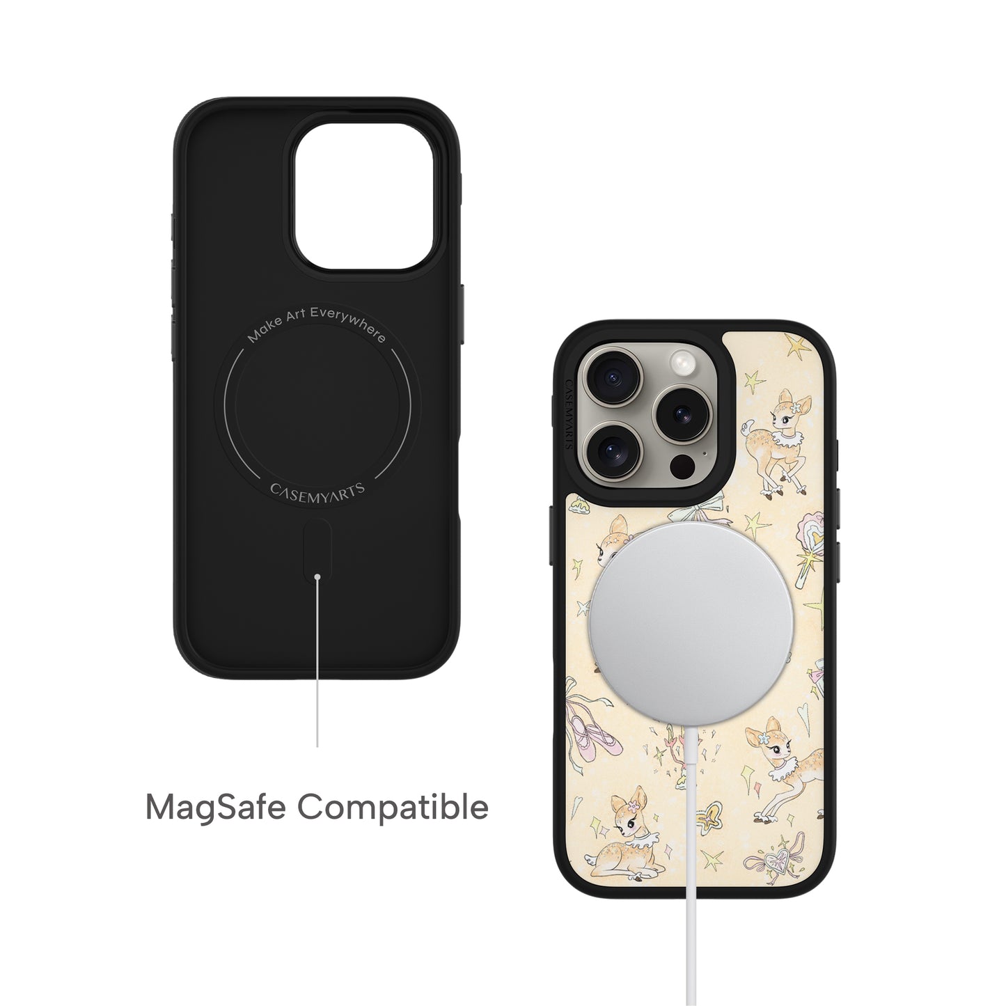 CasemyArts | Verzaubertes Doe | Magsafe iPhone Case