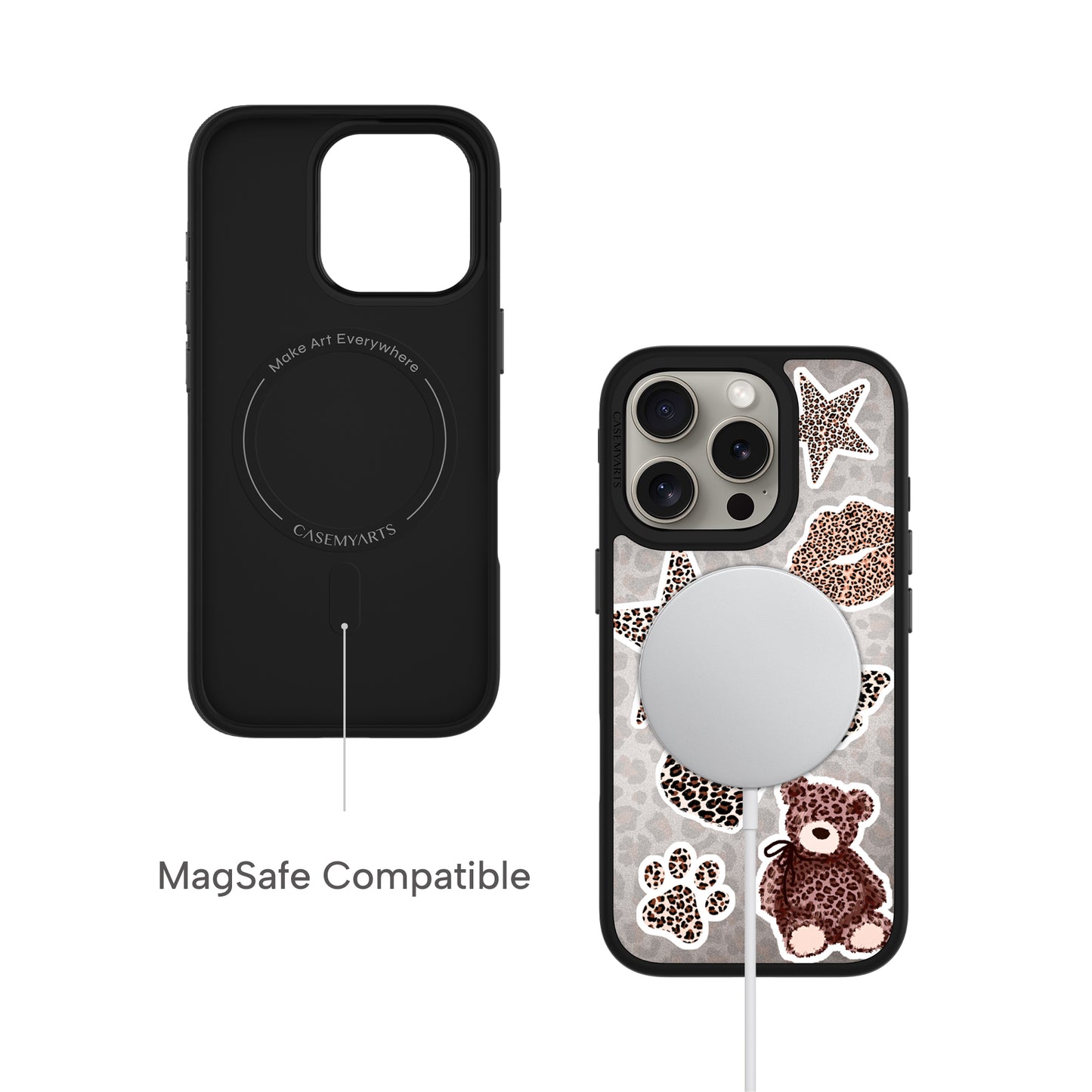 CASEMYARTS | Jungle Kiss | MagSafe iPhone Case