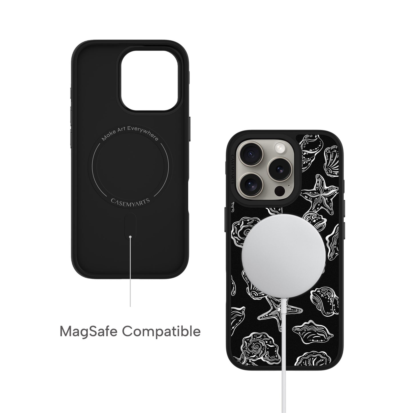CASEMYARTS | Chrome Shell | MagSafe iPhone Case