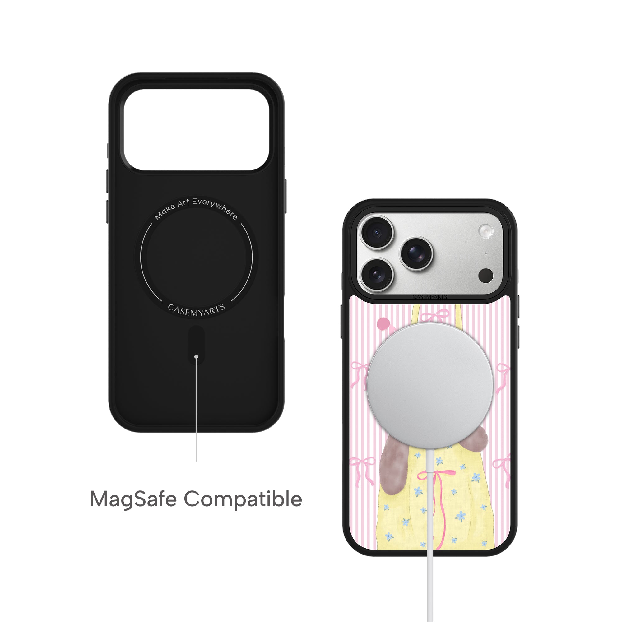 CASEMYARTS Bear Series MagSafe iPhone Case