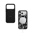 CASEMYARTS Black Meteor Shower MagSafe iPhone Case