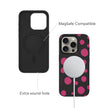 CASEMYARTS Dottily Pink MagSafe iPhone Case
