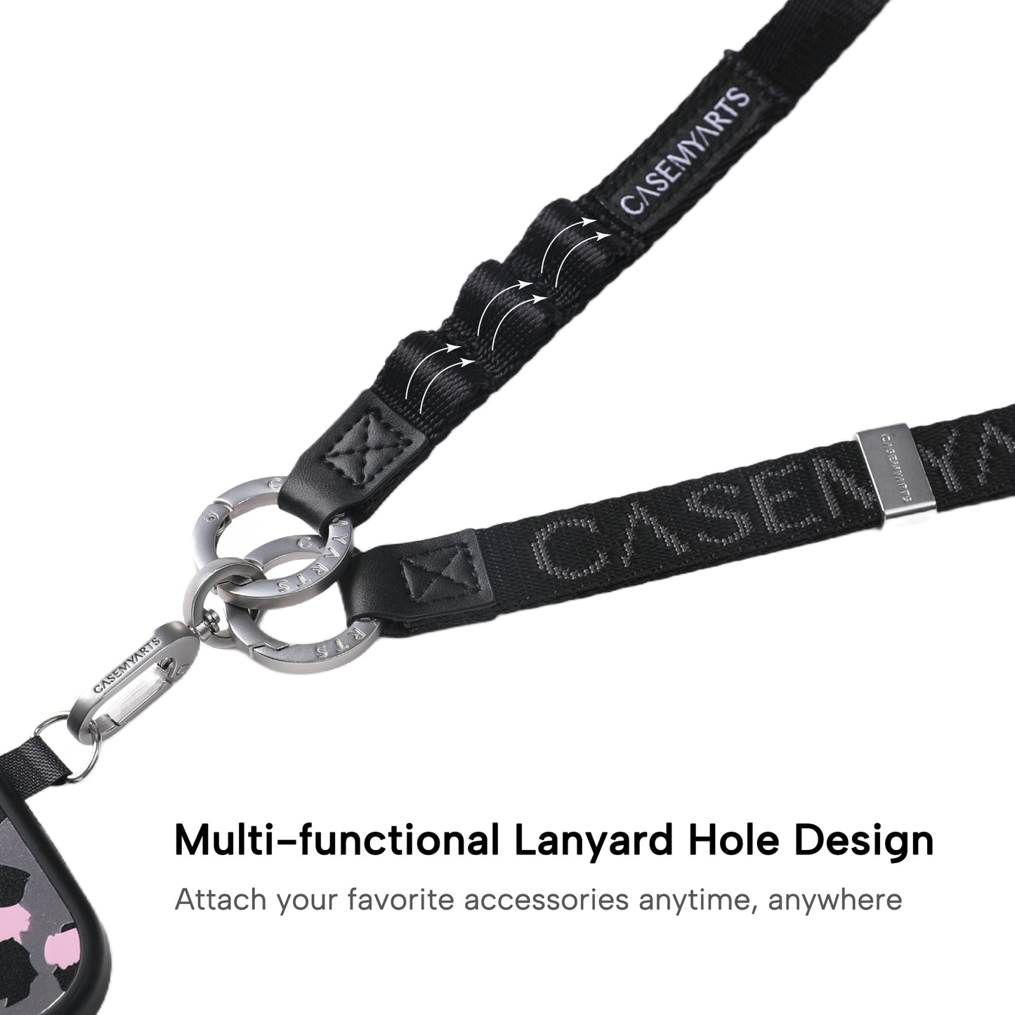 CASEMYARTS | 2-in-1 Lanyard | Phone Strap