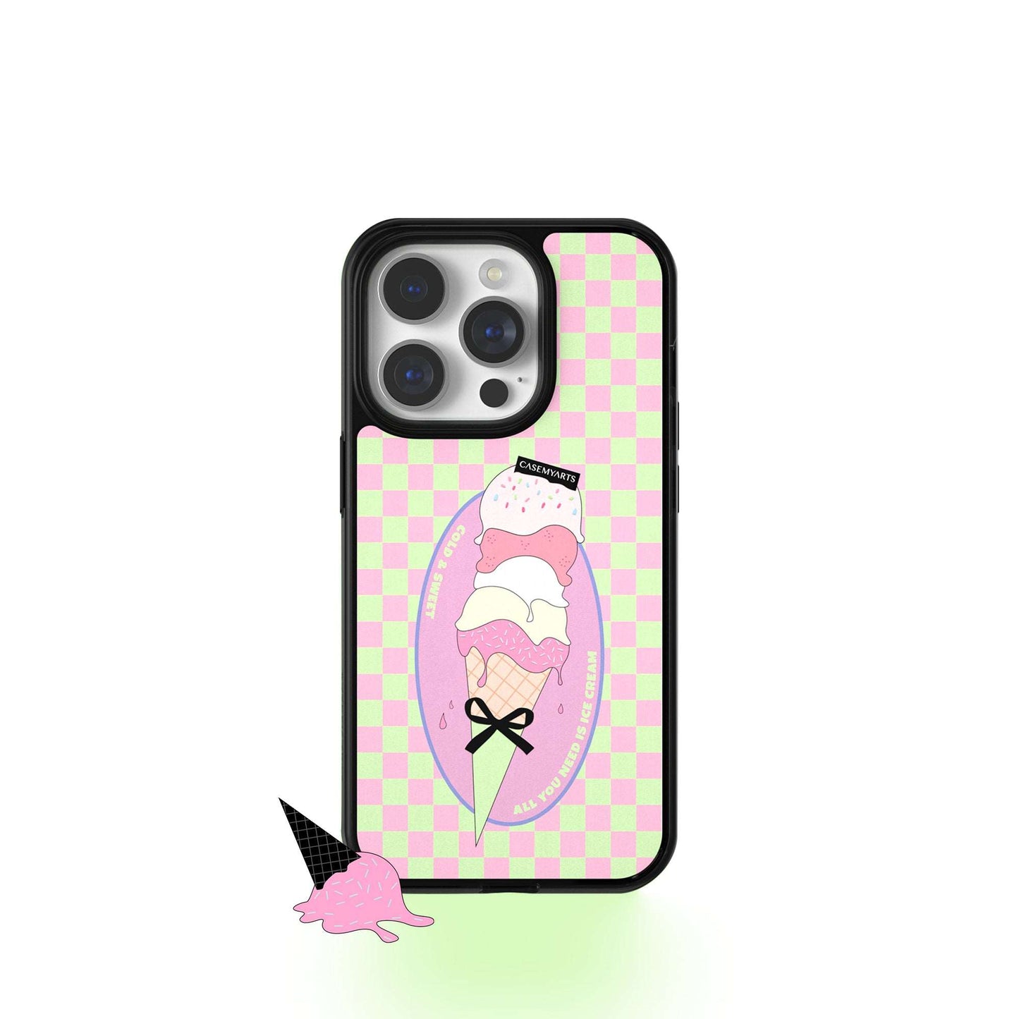 CASEMYARTS Ice Cream MagSafe iPhone Case