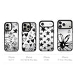 CASEMYARTS Silver Noir Collection MagSafe iPhone Case