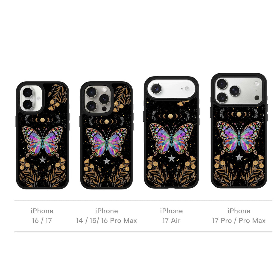 CASEMYARTS Celestial Butterfly MagSafe iPhone Case