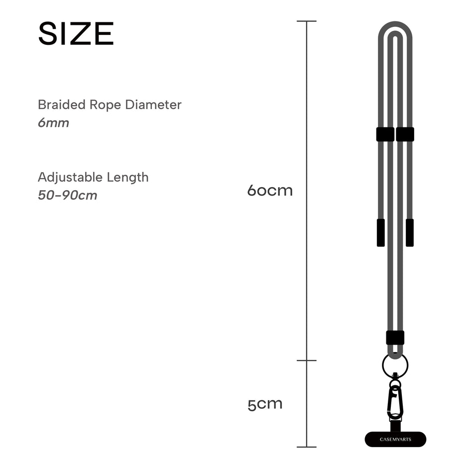 CASEMYARTS Hot Pink phone strap