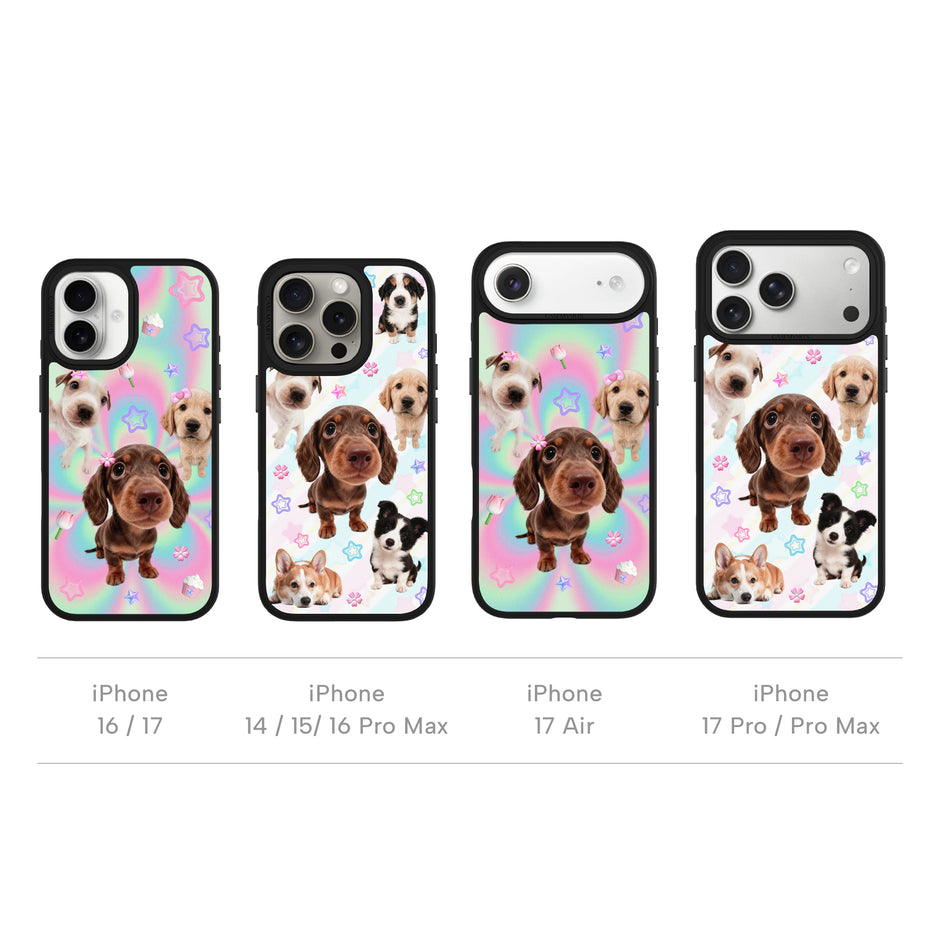 CASEMYARTS Cute Puppy Magsafe iPhone Case