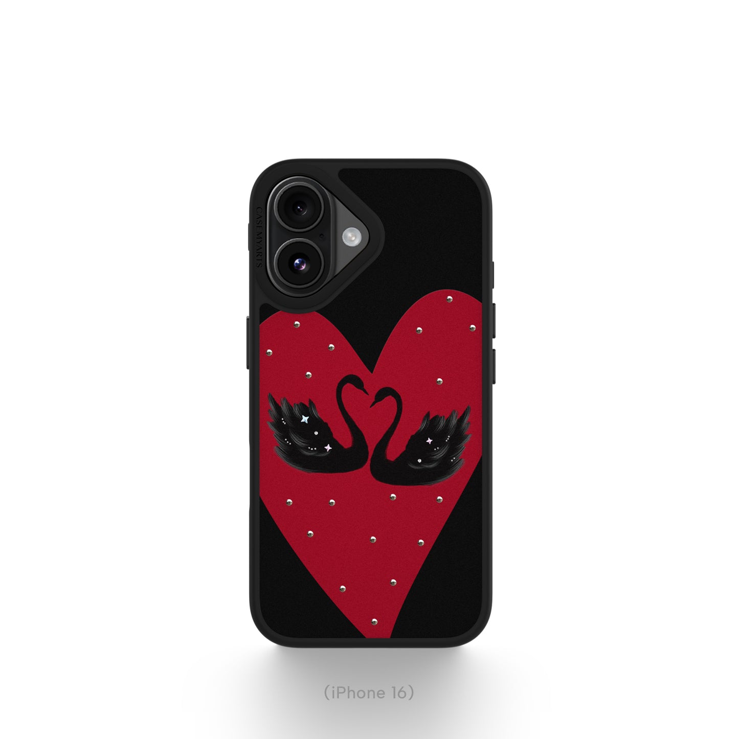 CASEMYARTS | Heartfelt Swan | MagSafe iPhone Case