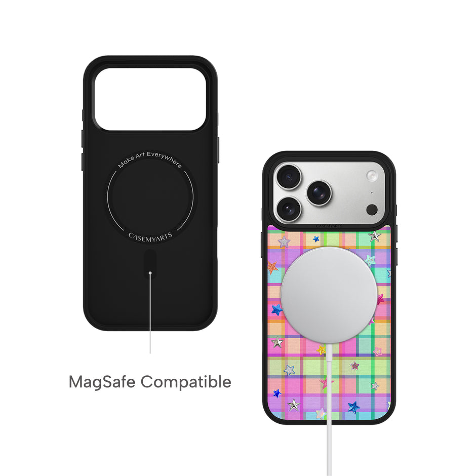 CASEMYARTS Celestial Star Series MagSafe iPhone Case