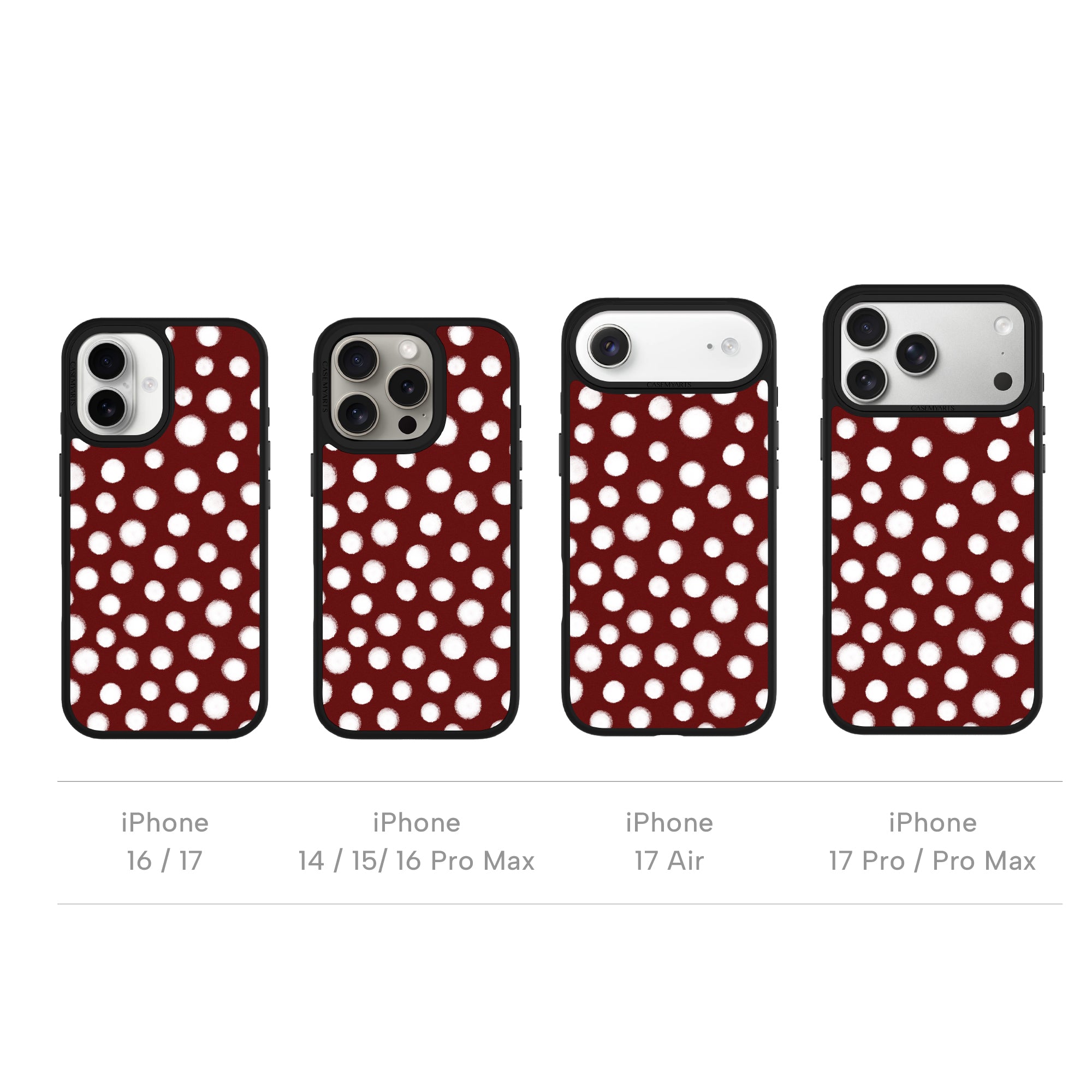 CASEMYARTS Grafitti Polka Dots MagSafe iPhone Case