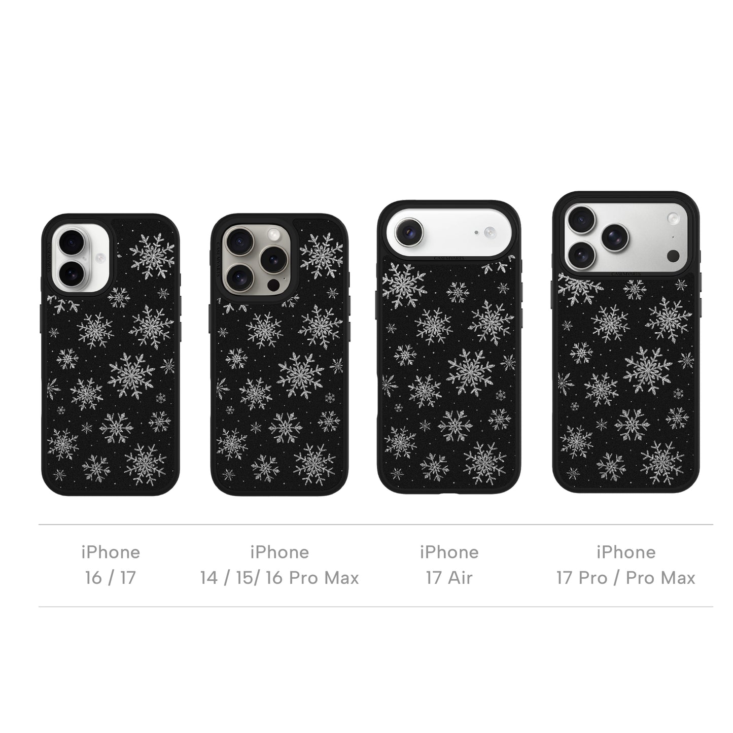 CASEMYARTS | Crystal Snowflake | MagSafe iPhone Case